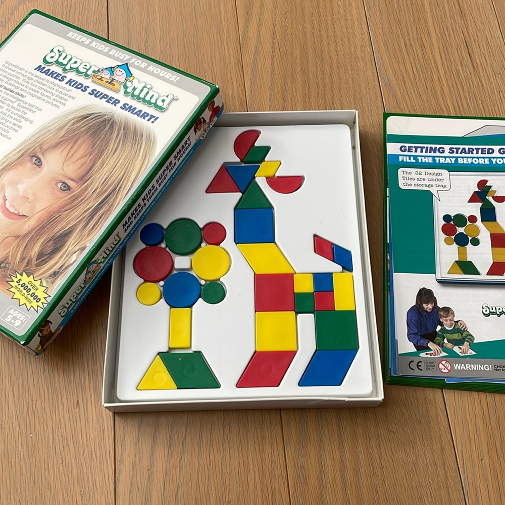 Super Mind mighty mind build and solve puzzles